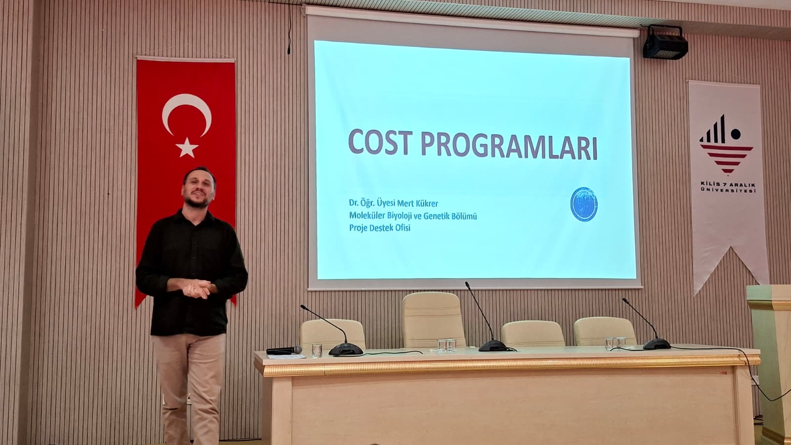 AB-COST Aksiyonlarına Katılım Proje Eğitimi Gerçekleştirildi